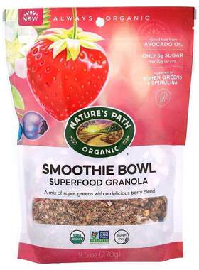 Nature's Path,Smoothie Bowl有机SUPER FOODS格兰诺拉麦片