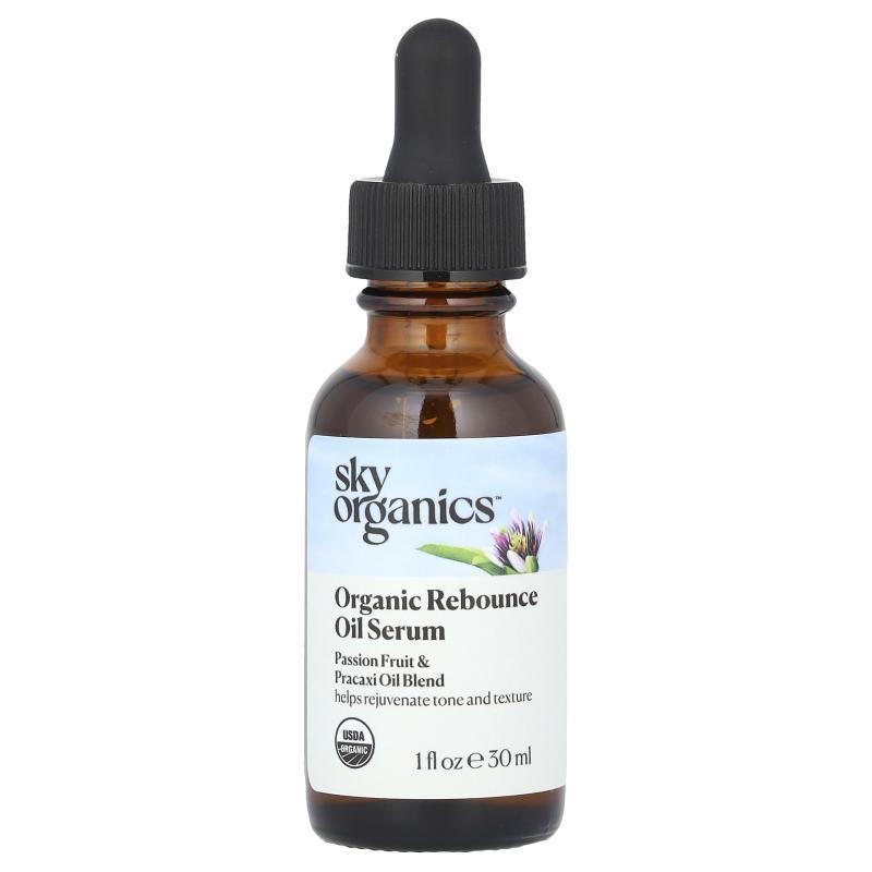 Sky Organics,Organic Rebounce Oil Serum, 1 fl oz (30 ml)