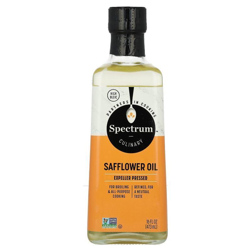 Spectrum Culinary,Safflower Oil, Expeller Pressed, 16 fl oz