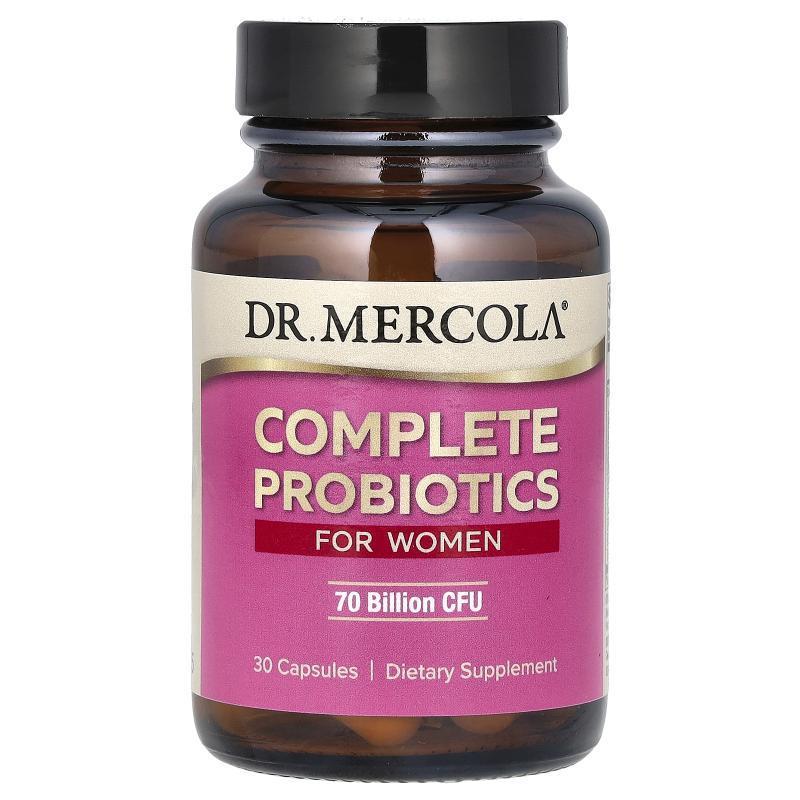 Mercola博士,Complete Probiotics for Women, 70 Billion CFU, 9
