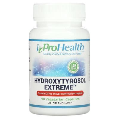ProHealth Longevity,Hydroxytyrosol Extreme，25 毫克，90 粒素