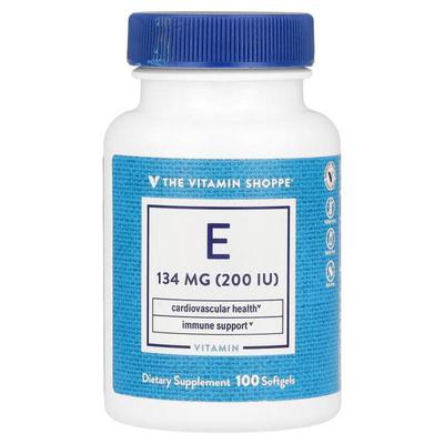 The Vitamin Shoppe,Vitamin E, 134 mg (200 IU), 100 Softgels