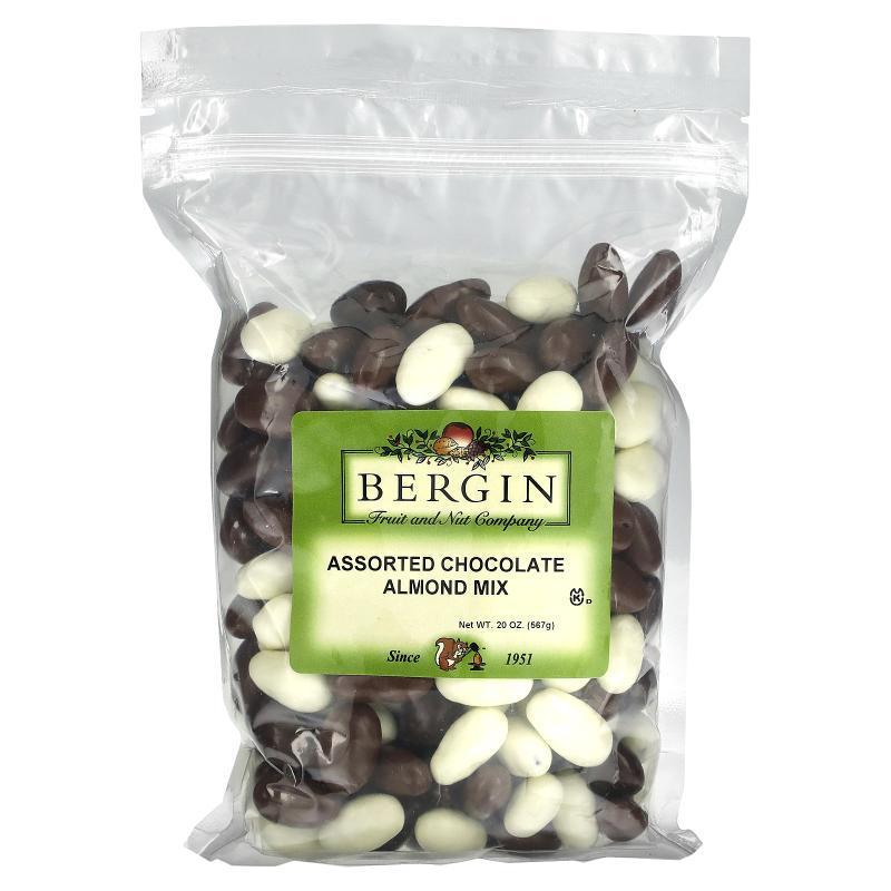Bergin Fruit and Nut Company,Almonds, Chocolate Toffee, 8 oz
