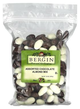 Bergin Fruit and Nut Company,Almonds, Chocolate Toffee, 8 oz