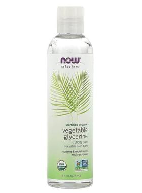 NOW Foods Solutions 有机植物甘油