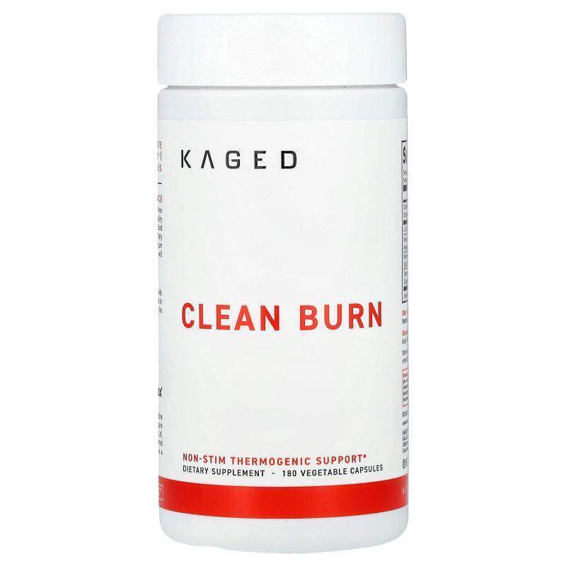 Kaged,Clean Burn 提升新陈代谢,180 粒素食胶囊