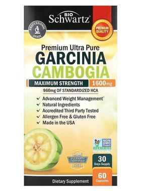 BioSchwartz,Garcina Cambogia, Maximum Strength, 1,600 mg, 60