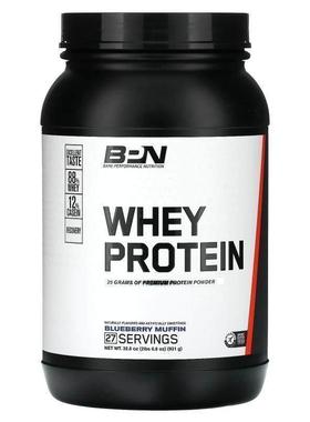 Bare Performance Nutrition,Whey Protein Powder, Blueberry Mu