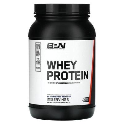 Bare Performance Nutrition,Whey Protein Powder, Blueberry Mu