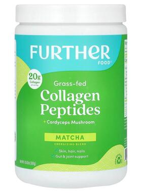 Further Food,Grass-Fed Collagen Peptides + Cordyceps Mushroo