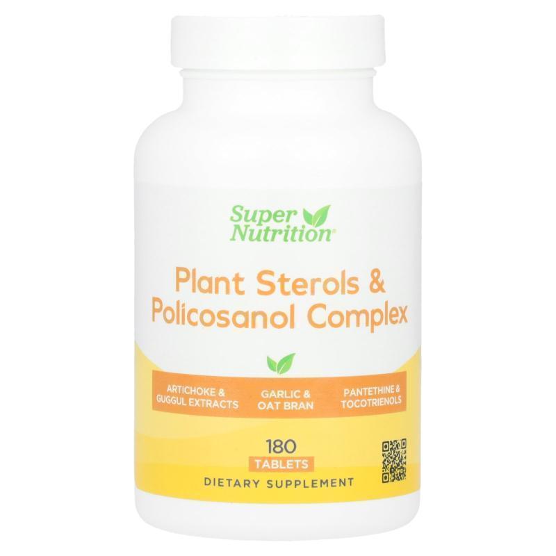 Super Nutrition,Plant Sterols &amp;amp;amp;amp;amp; Poli