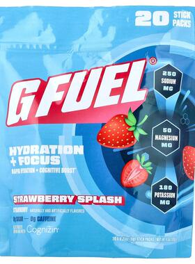 GFUEL,Hydration + Focus, Electrolyte Drink Mix with Cognizin