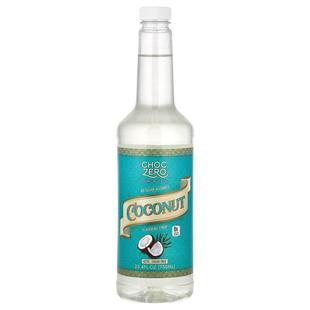 ChocZero,Premium Syrup, Coconut, Sugar Free, 25.4 fl oz (750