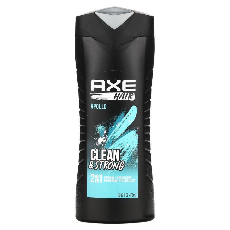 Axe,Hair, Apollo, 2 In 1 Shampoo + Conditioner, 16 fl oz (47