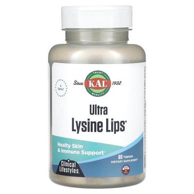 KAL,Ultra Lysine Lips 赖氨酸片剂，60片