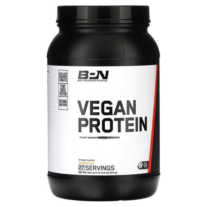 Bare Performance Nutrition,Vegan Protein, Plant Based Protei