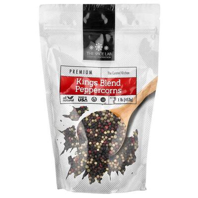 The Spice Lab,Kings Blend Peppercorns, 1 lb (453 g)