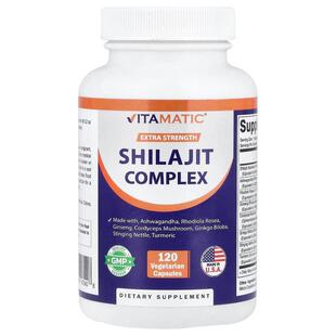Vitamatic,Shilajit Complex, 120 Vegetarian Capsules