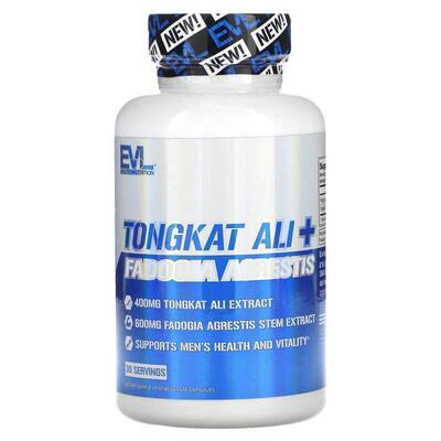 EVL,Tongkat Ali+, 200 mg, 60 Veggie Capsules