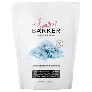 Barker Wellness Co,Calm, Magnesium Bath Flakes, 26.5 oz (750