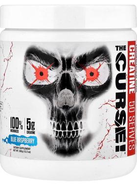 JNX Sports,The Curse，肌酸，蓝树莓味，12.3 盎司（350 克）