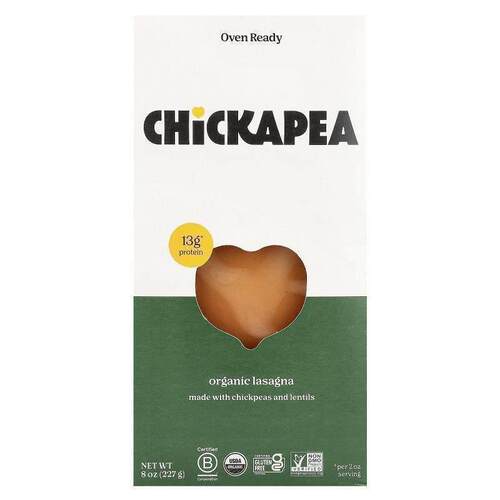 Chickapea,有机千层面，8 盎司（227 克）