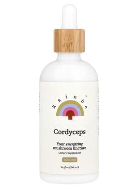 Rainbo,虫草，无乙醇，3.4 液量盎司（100 毫升）