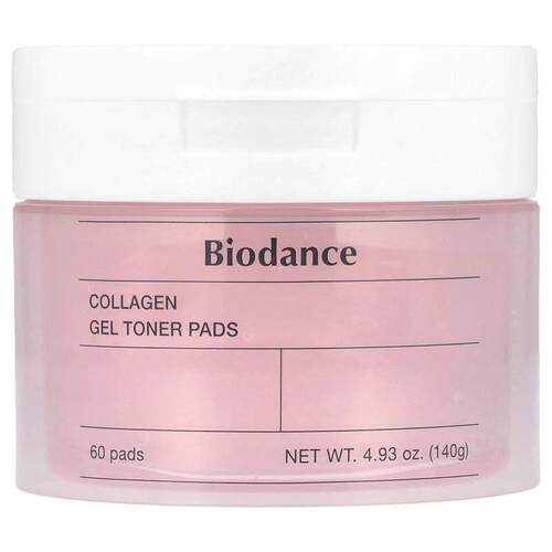 Biodance,胶原蛋白凝胶爽肤棉片，60 片，4.93 盎司（140 克）