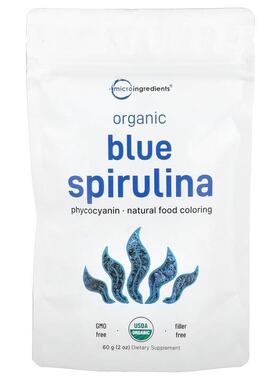 Micro Ingredients,Organic Blue Spirulina, 2 oz (60 g)