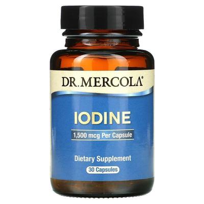 Mercola博士,Iodine, 1,500 mcg, 90 Capsules