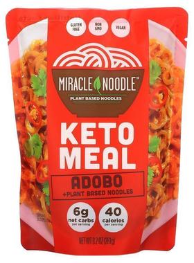 Miracle Noodle,Keto Meal, Thai Peanut + Plant Based Noodles