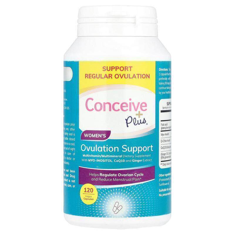 Conceive Plus,女性排卵支持,120 粒素食胶囊