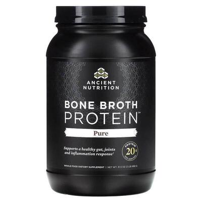 Dr. Axe / Ancient Nutrition,骨汤蛋白，冬南瓜，15.7 盎司（446