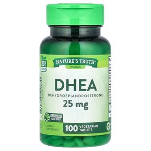 Nature's Truth,DHEA, 25 mg, 100 Vegetarian Tablets