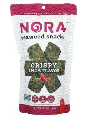 Nora Snacks,脆辣海苔，1.13 盎司（32 克）
