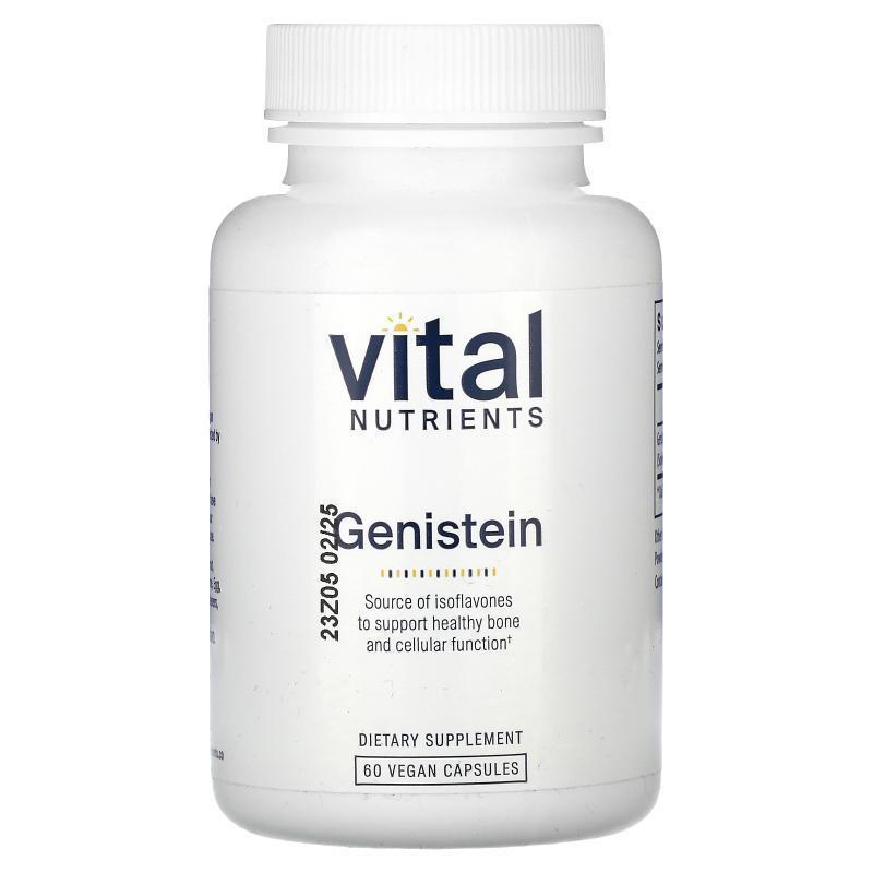 Vital Nutrients,Genistein, 60  Vegan Capsules