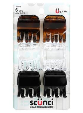 Scunci,轻巧之美大发量爪夹色彩组合