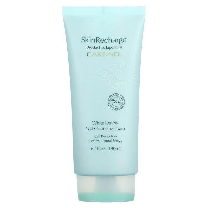 Care:Nel,White Renew Soft Cleansing Foam, 6.1 fl oz (180 ml)