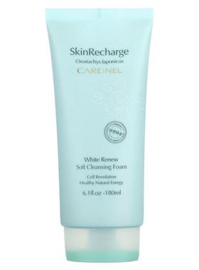 Care:Nel,White Renew Soft Cleansing Foam, 6.1 fl oz (180 ml)