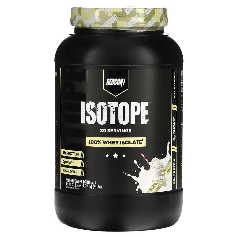 Redcon1,Isotope, Protein Powder Drink Mix, Vanilla