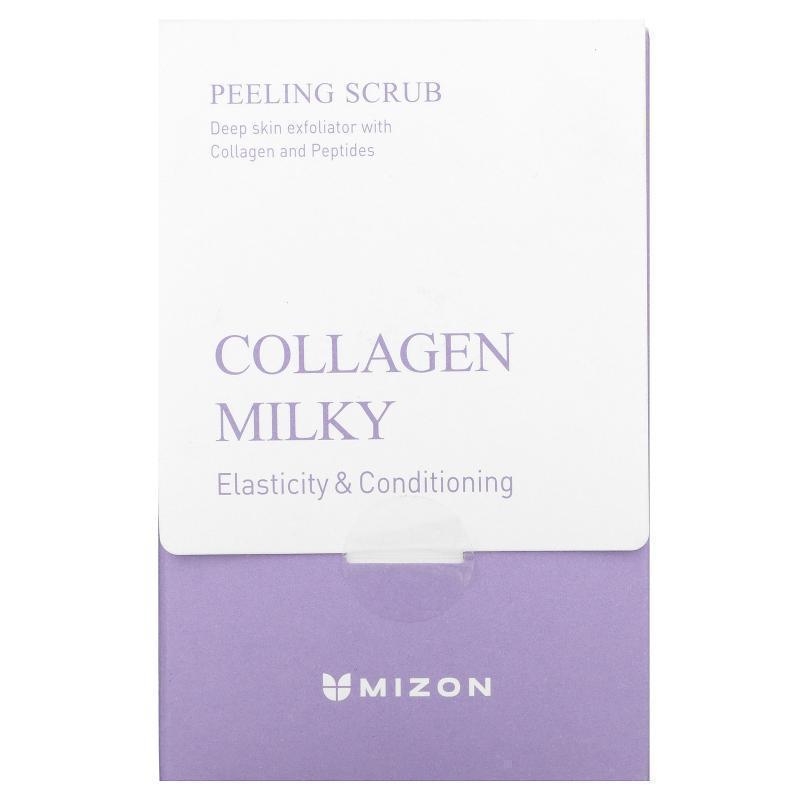 迷之芬,Collagen Milky Peeling Scrub, Fragrance Free
