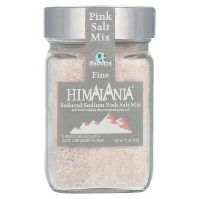 喜马拉雅,Reduced Sodium Pink Salt Mix, Fine, 10 oz (283 g)