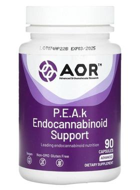 Advanced Orthomolecular Research AOR,P.E.A.k Endocannabinoid