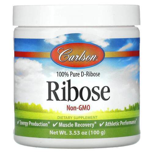 Carlson,Ribose, 17.6 oz (500 g)