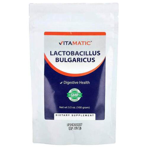 Vitamatic,Lactobacillus Bulgaricus, 3.5 oz (100 g)