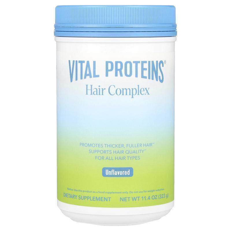 Vital Proteins,头发支持复合物，无香，11.4 盎司（323 克）