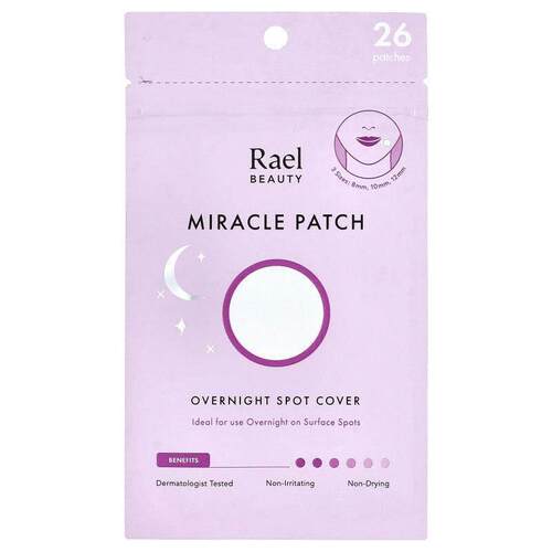 Rael,Miracle Patch, Overnight Spot Cover, 26 Patches