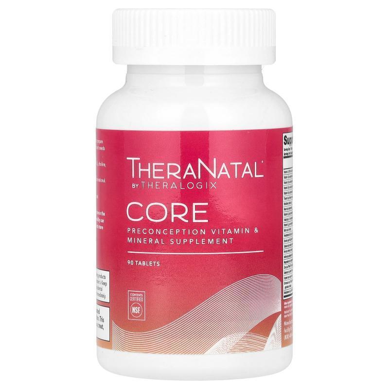 Theralogix,TheraNatal, Core, 90 Tablets