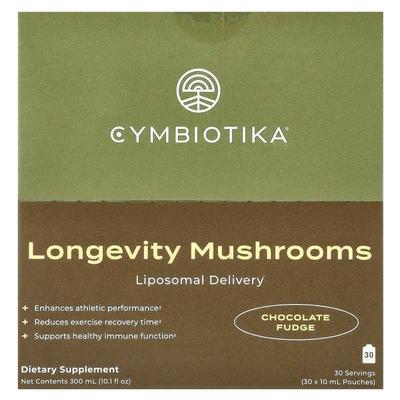 Cymbiotika,Longevity Mushrooms, Liposomal Delivery, Chocolat