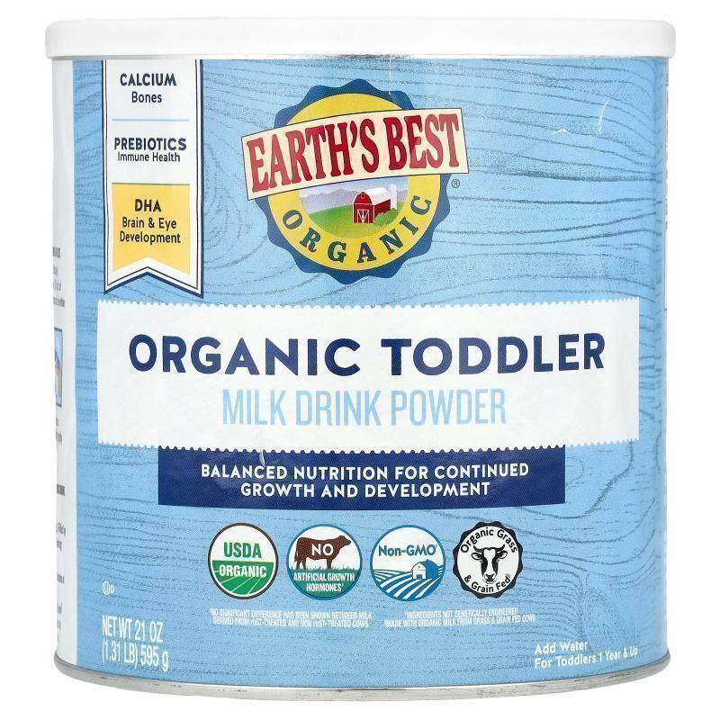 地球世界最好,Organic Toddler Milk Drink Powder, 1 Year &amp;